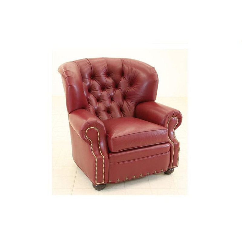 Armchair Chair with Ottoman