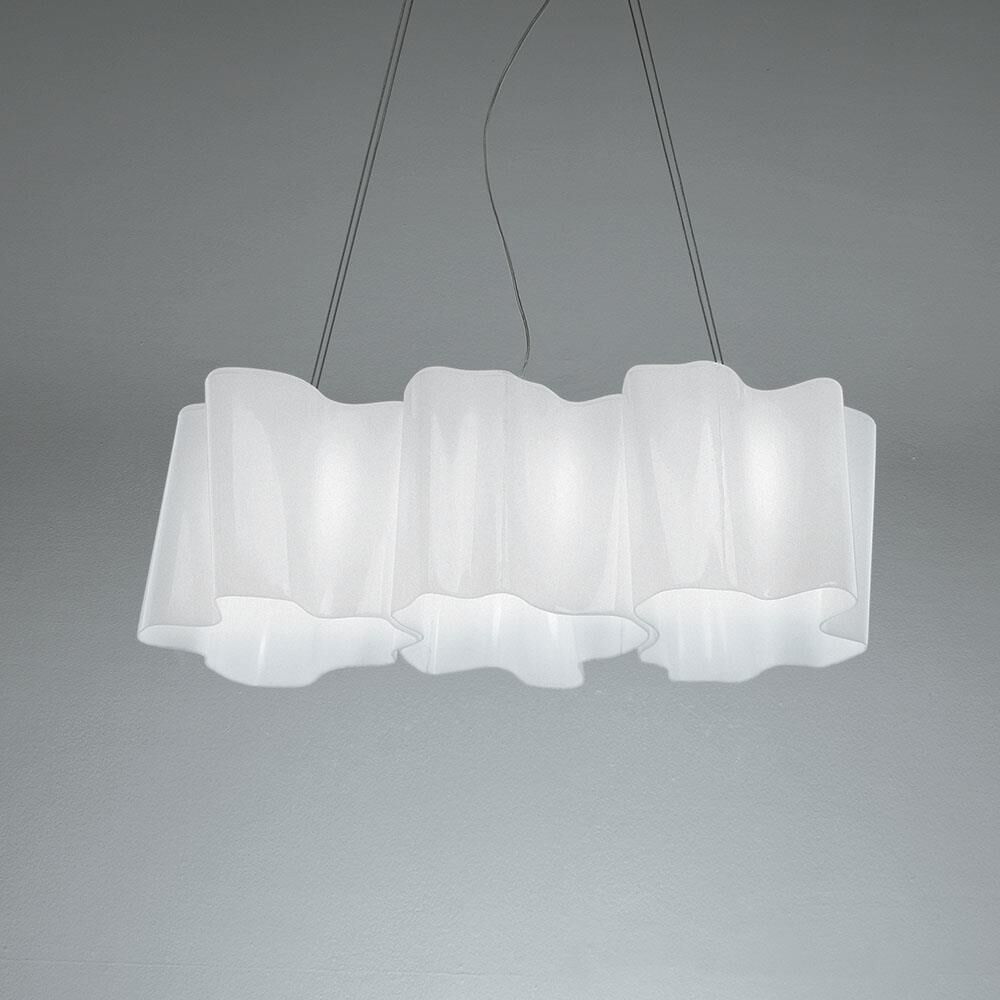 Artemide Michele De Lucchi Gerhard Reichert Logico 25 Inch 3 Light Linear Suspension Light Cp369979