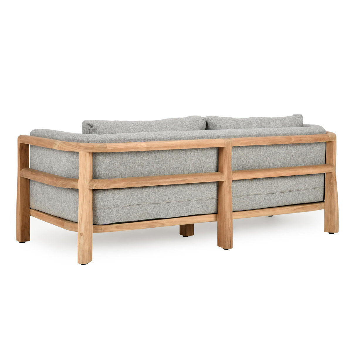 Aston 82" Outdoor Sofa Natural/gray