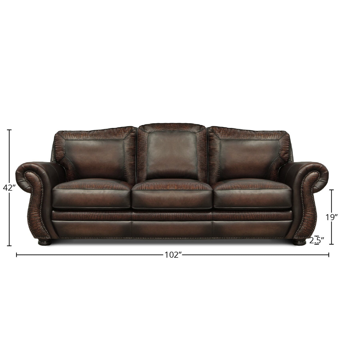 Balentine Leather Sofa