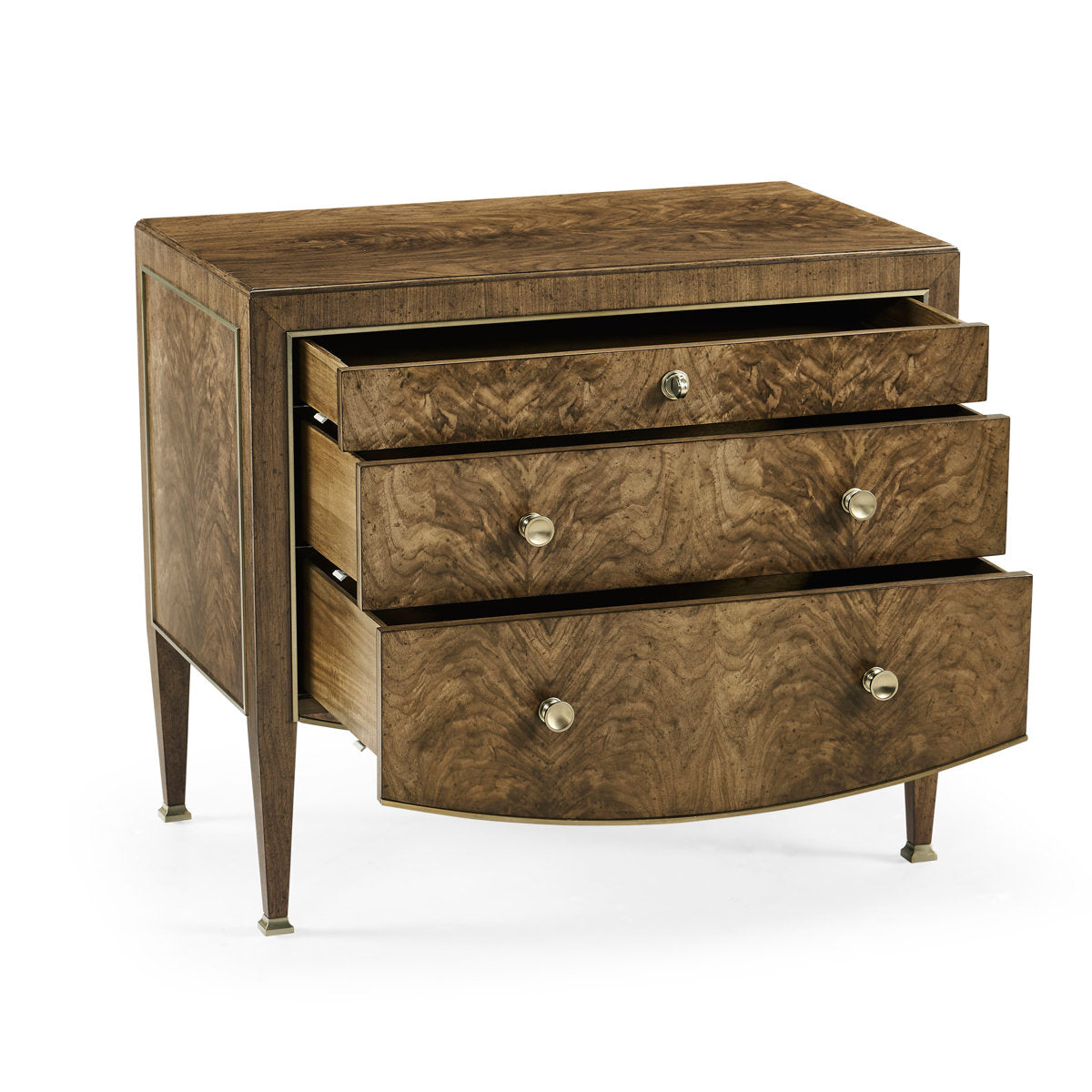 Barcelona 3 - Drawer Solid Wood Nightstand