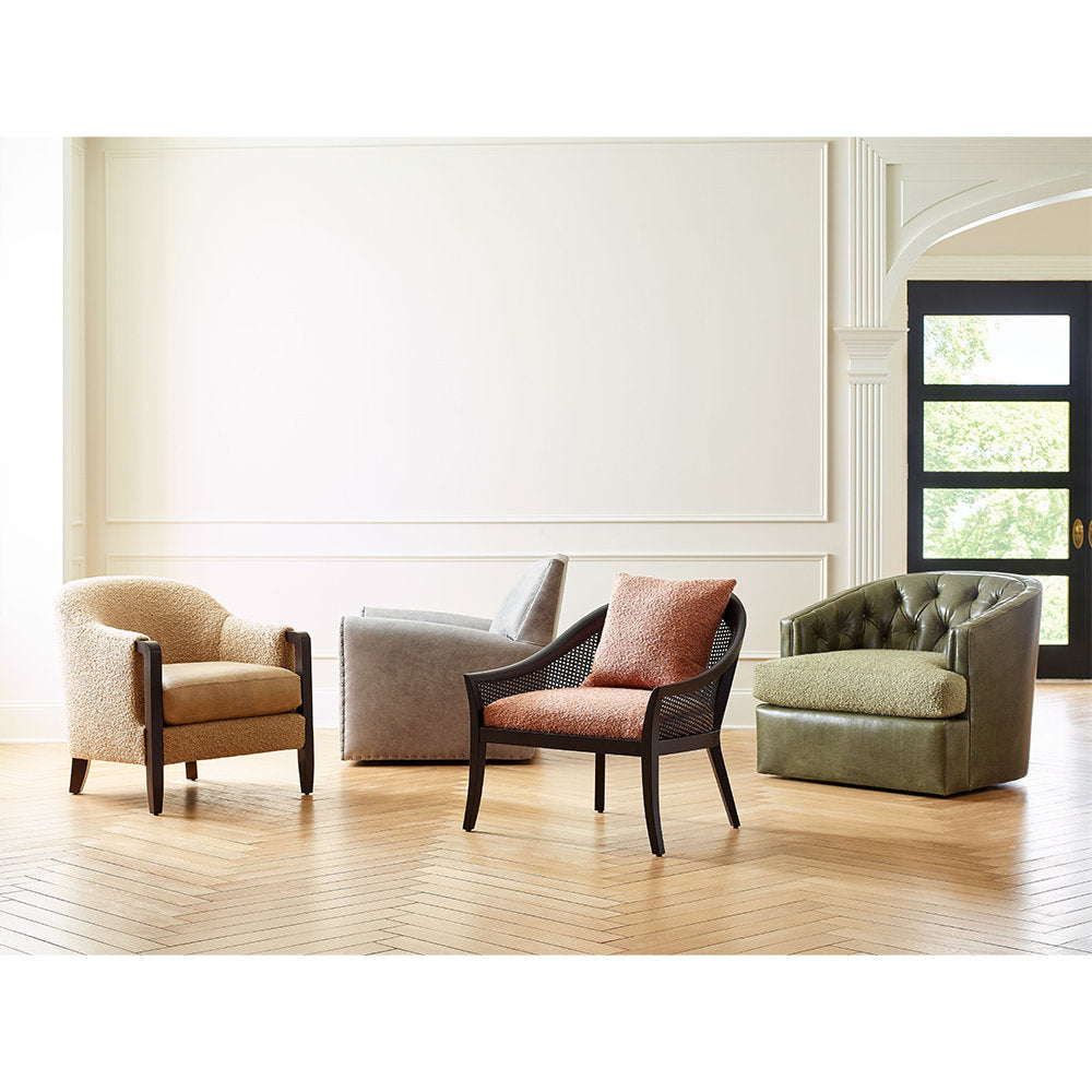 Bardot Swivel Barrel Chair