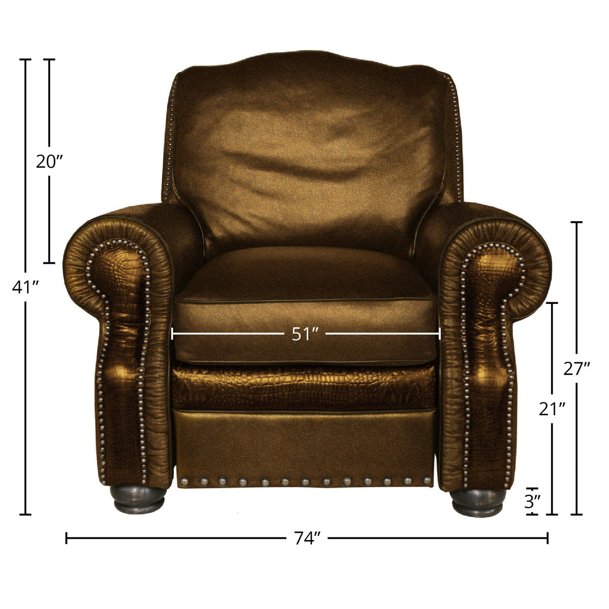 Bethesda Leather Armchair