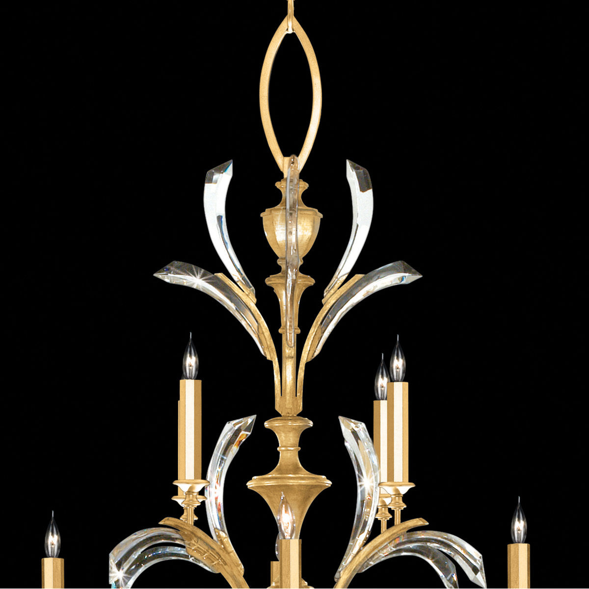 Beveled Arcs 16 - Light Chandelier