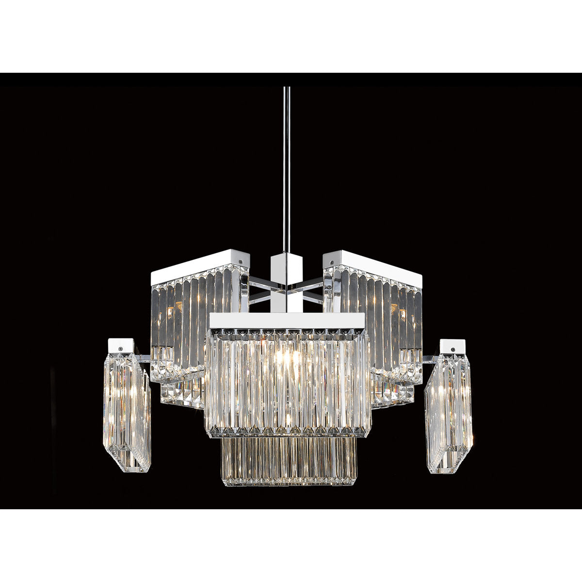 Broadway 8 - Light Crystal Chandelier
