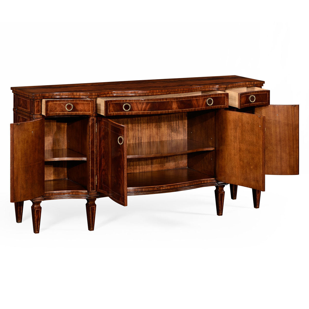 Buckingham 72.75'' W Solid Wood Sideboard