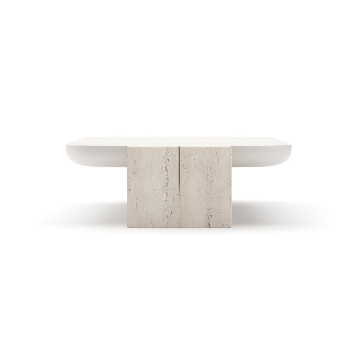 Caracole Stone Cocktail Table