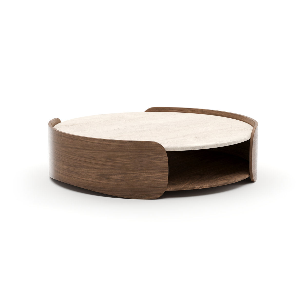 Caracole Stone Cocktail Table