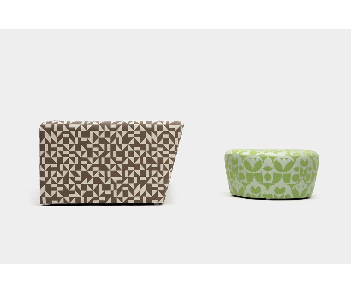 Caroline Round Pouf