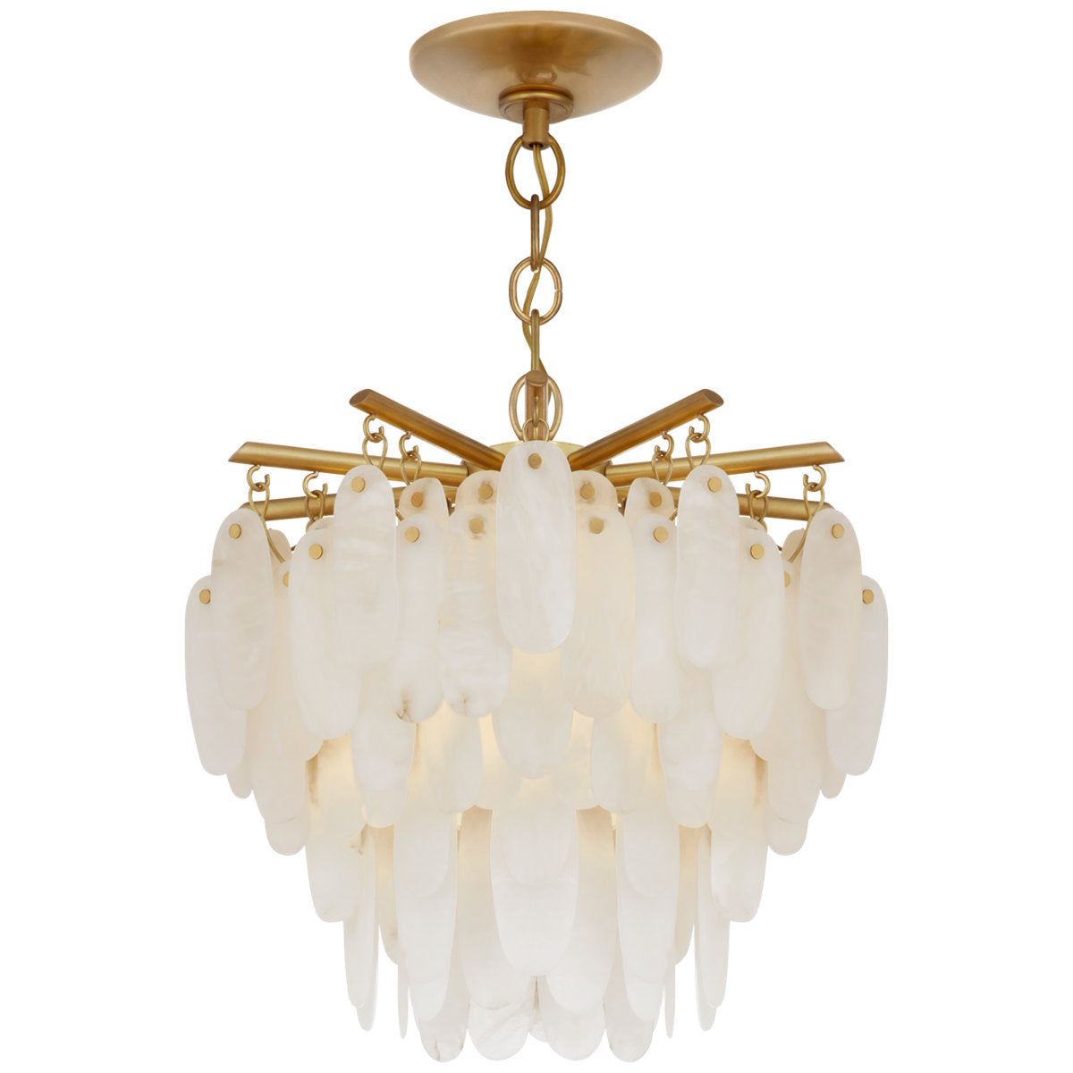 Chapman & Myers Cora Medium Semi-Flush Mount Chandelier