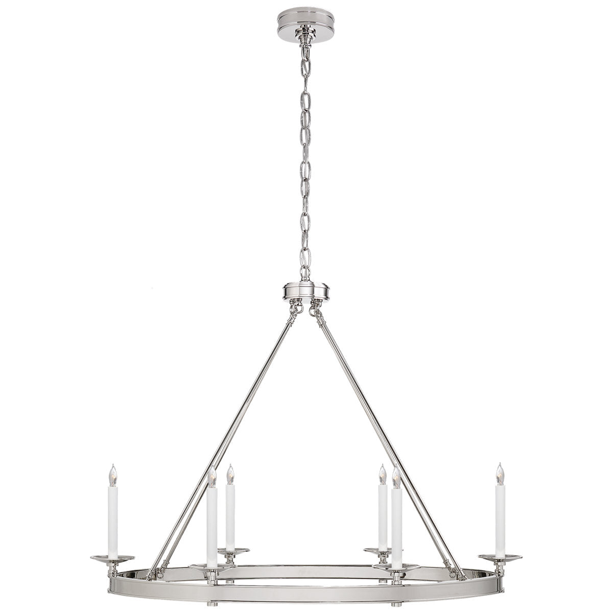Chapman & Myers Launceton Large Oval Chandelier