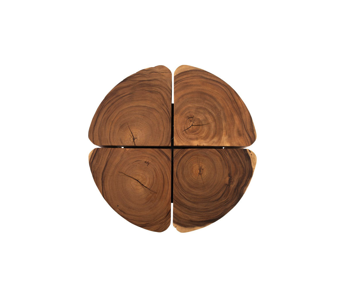 Clover Core Coffee Table, Natural