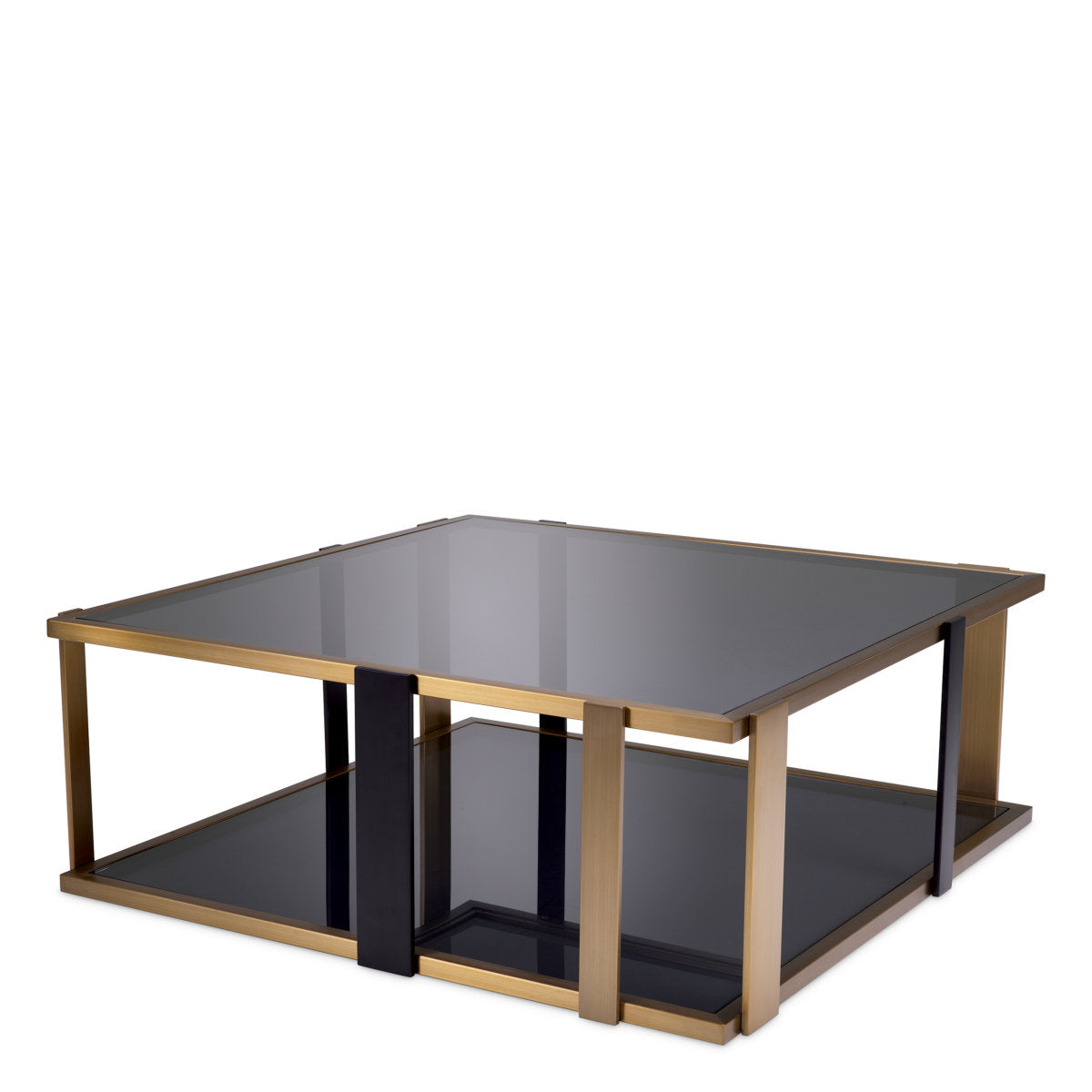 Coffee Table Clio Brushed Brass Finish - Frame