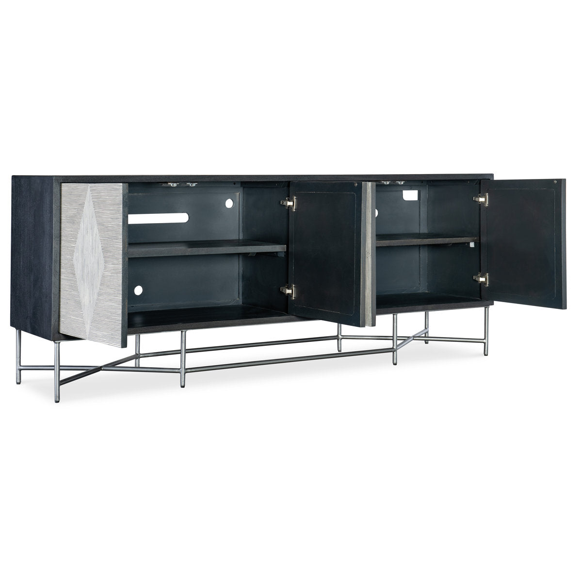 Commerce And Market Solid Wood Accent Cabinet