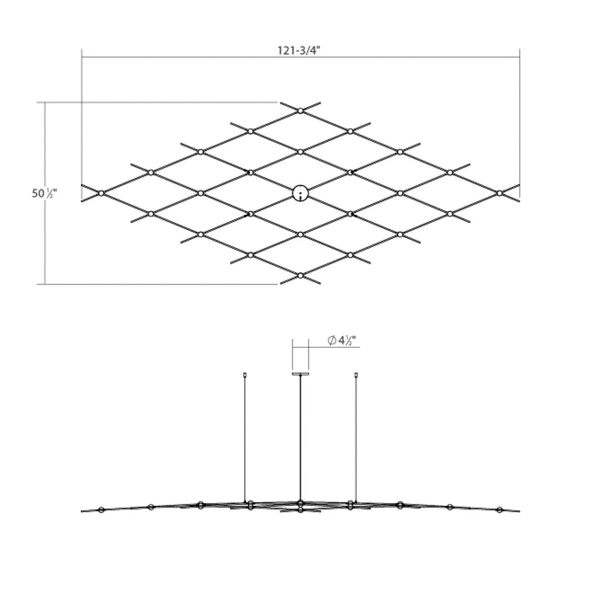 Constellation 25 - Light LED Chandelier
