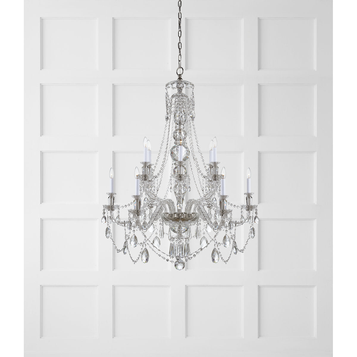 Daniela 12 - Light Glass Chandelier