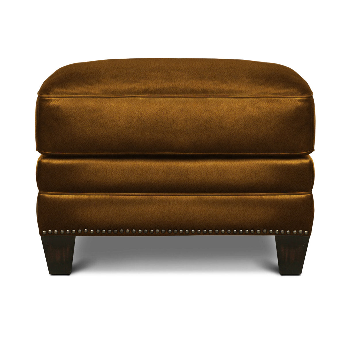 Daniella Leather Ottoman