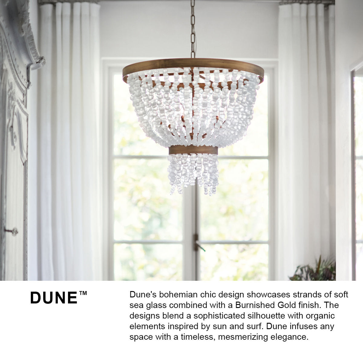 Dune 5 - Light Unique Geometric Chandelier