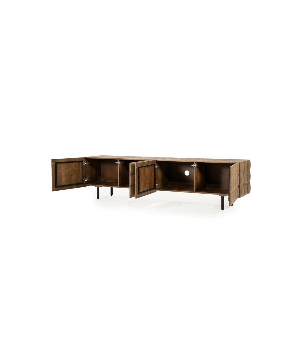 Felix 4-Door Media Unit