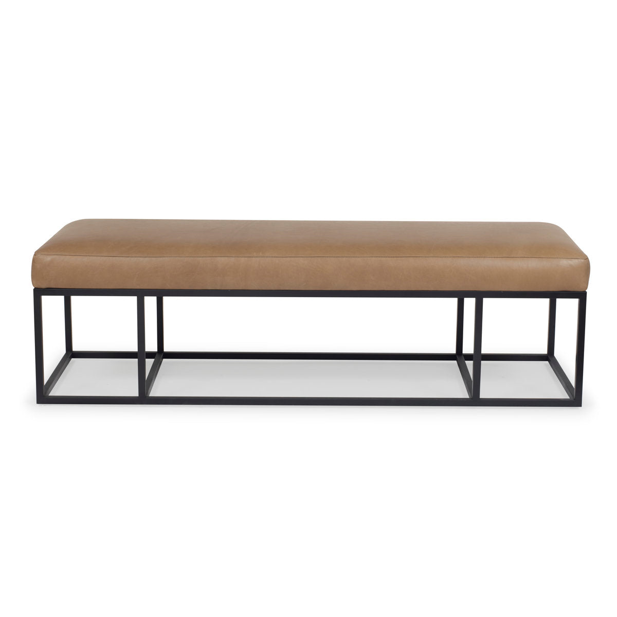 Finley Leather Bench