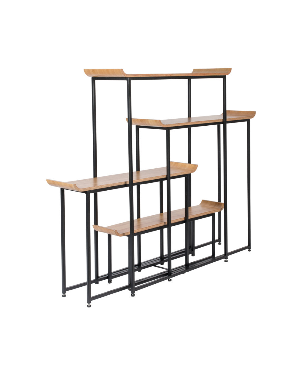 Flodka Geometric Bookcase