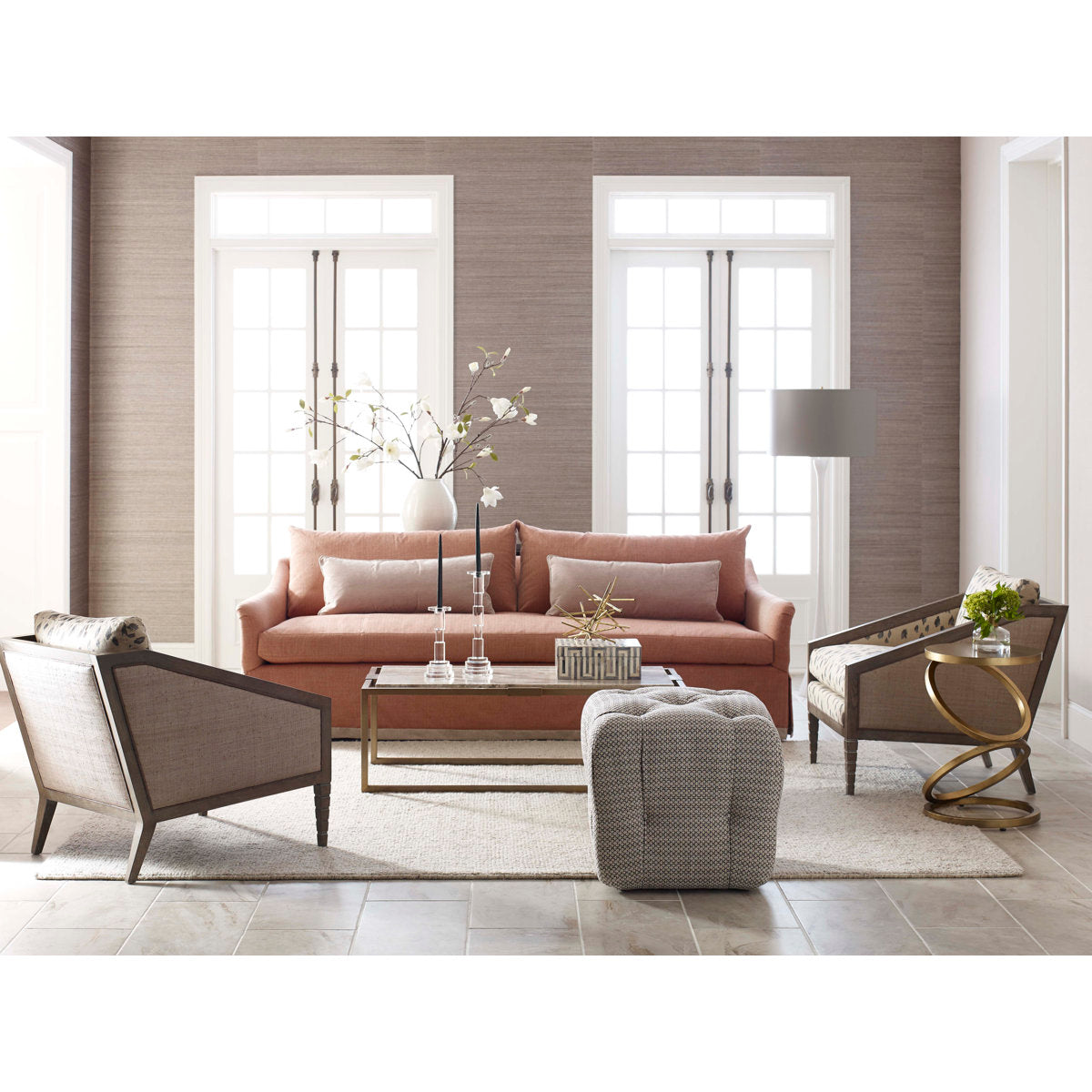 Glen Haven Square Ottoman