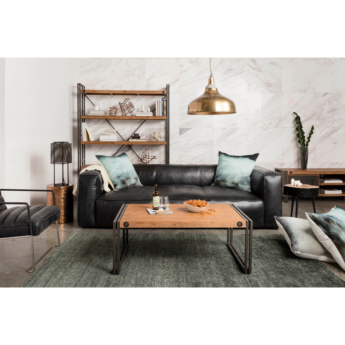 Grau Sofa