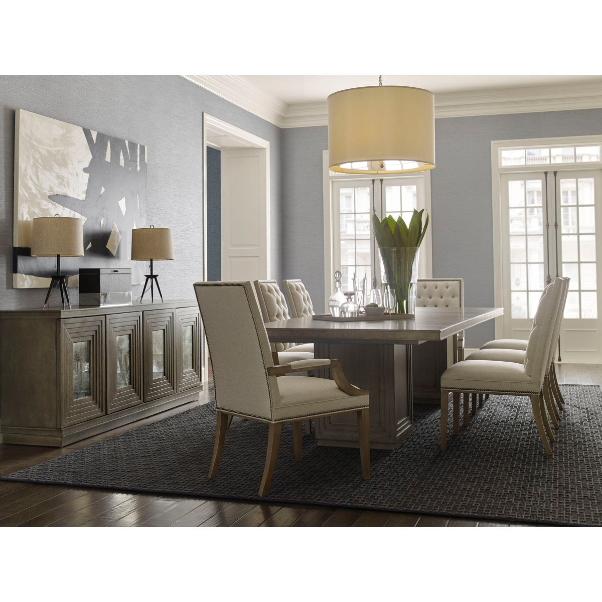 Hanover Button-Back Arm Chair