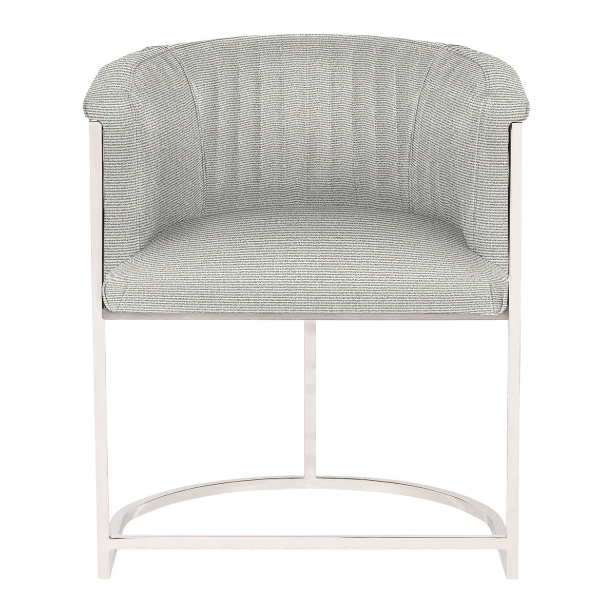 Harrison Channel Back Metal Chair