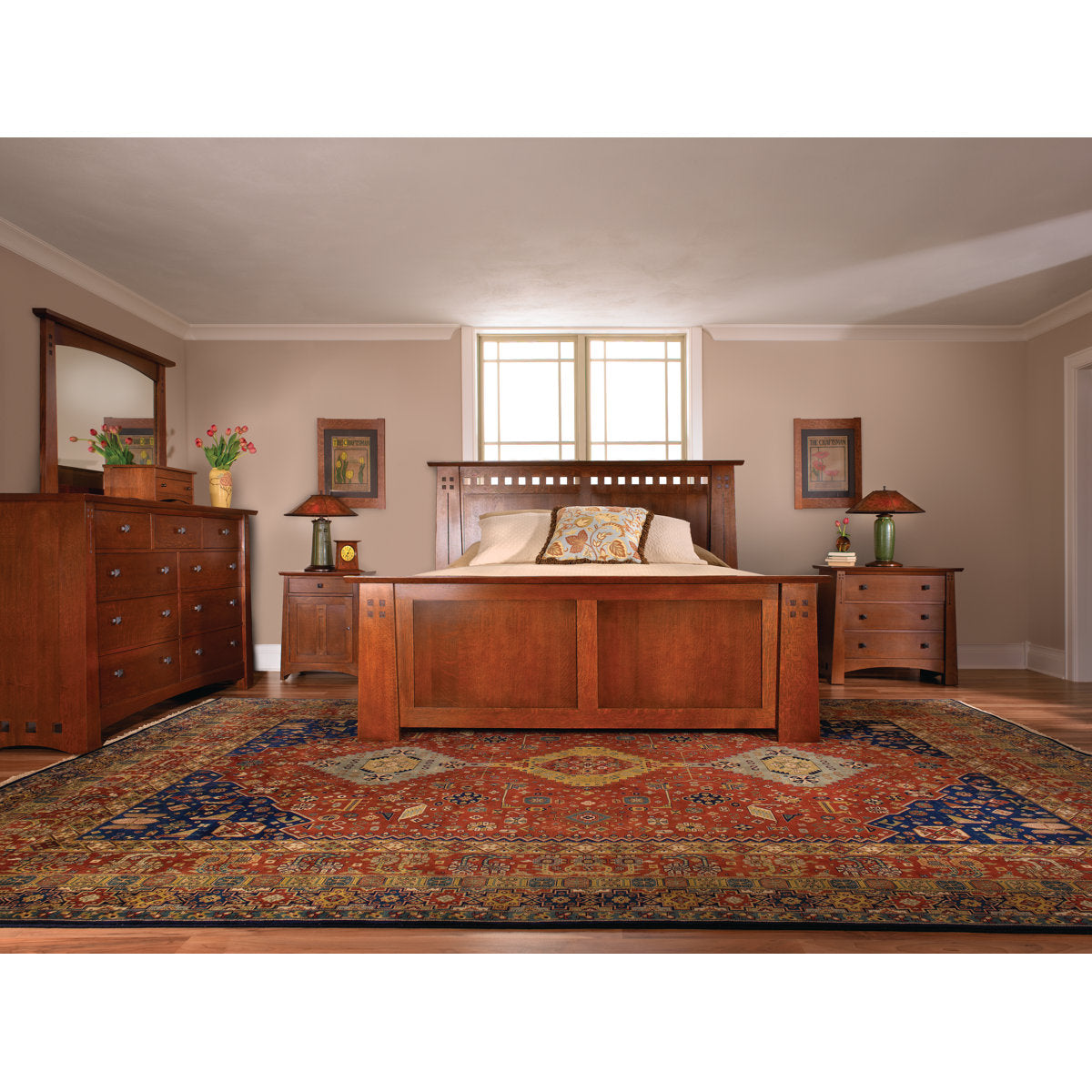 Highlands 8 - Drawer Solid Wood Dresser