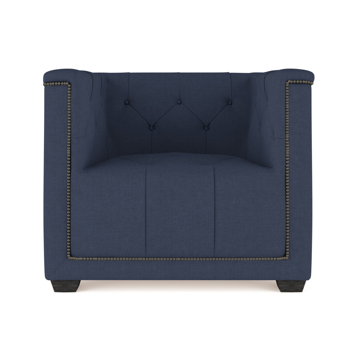 Hudson Armchair Chair with Ottoman