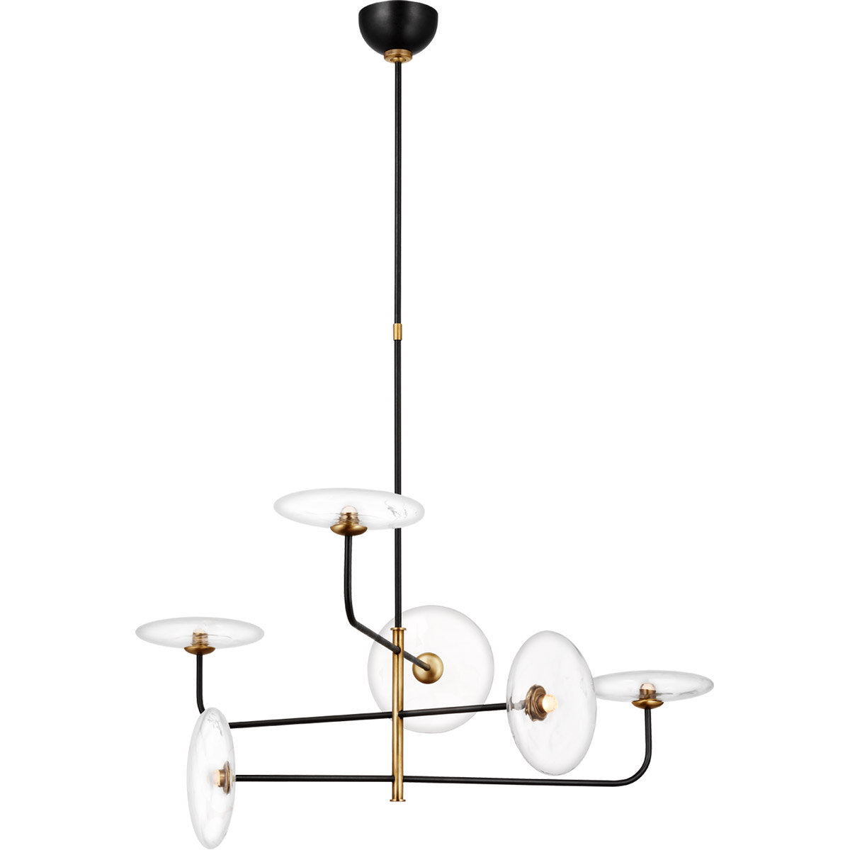 Ian K. Fowler Calvino Large Arched Chandelier