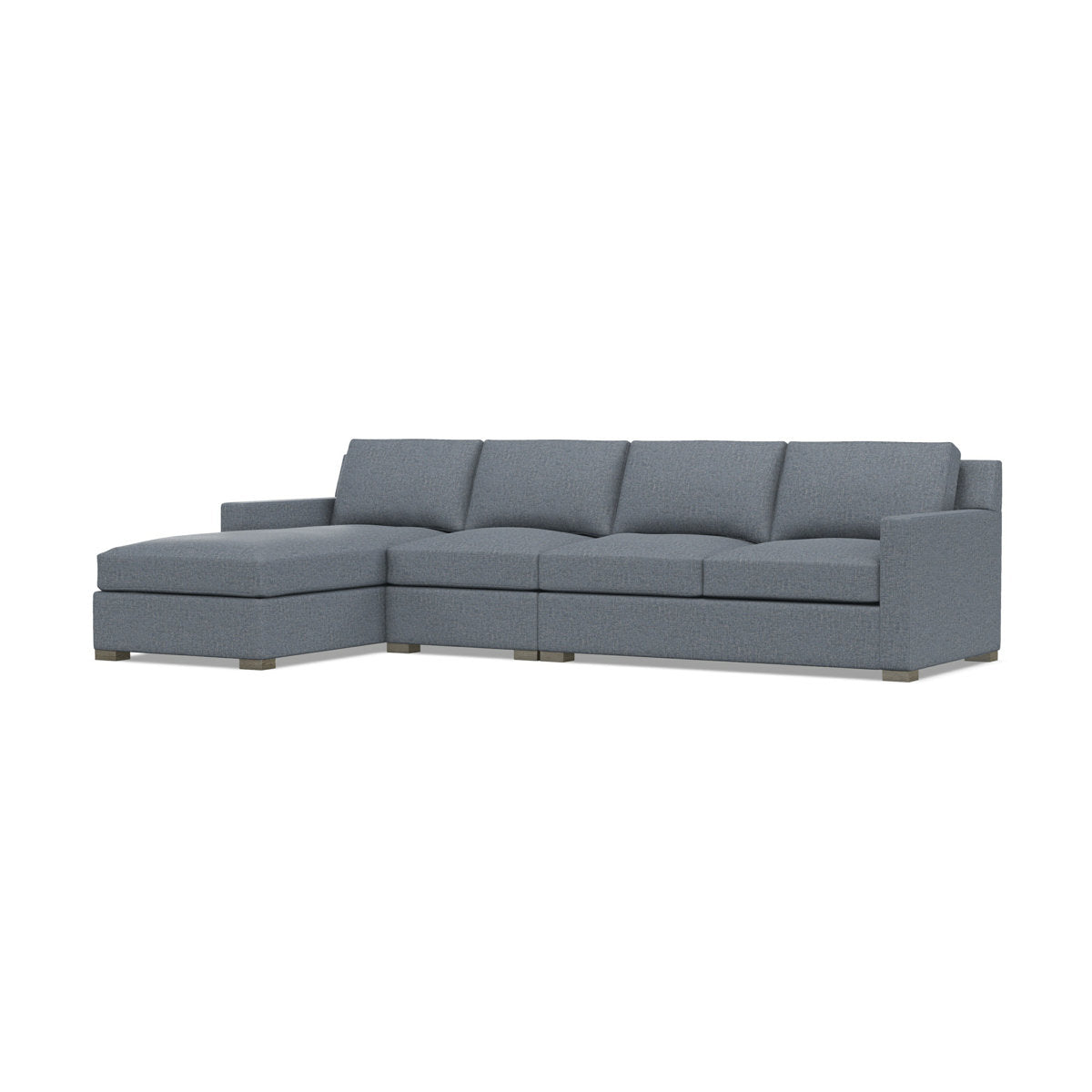 Kelsey Fabric 3 Pc Sectional