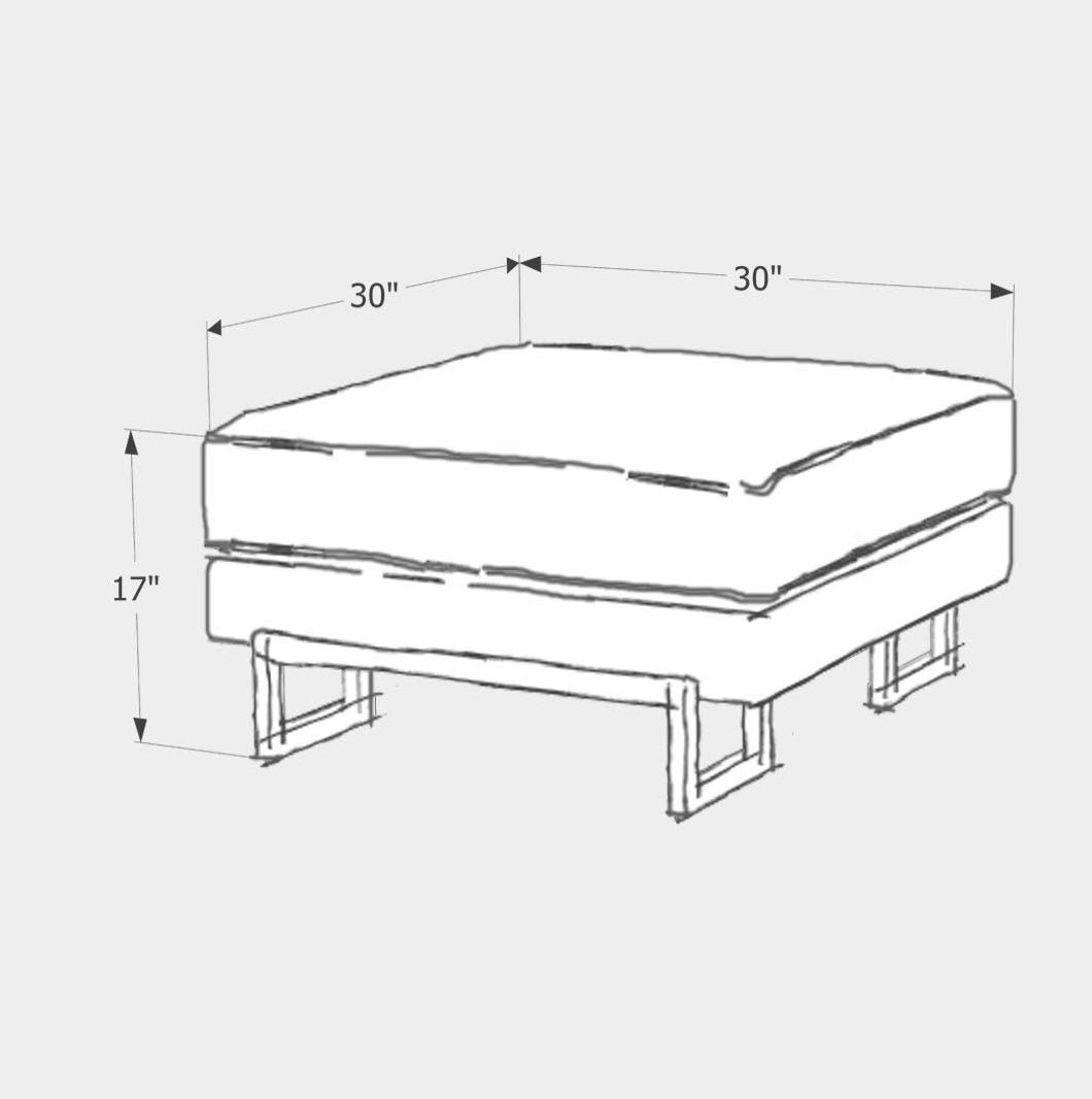 LRG Square Ottoman