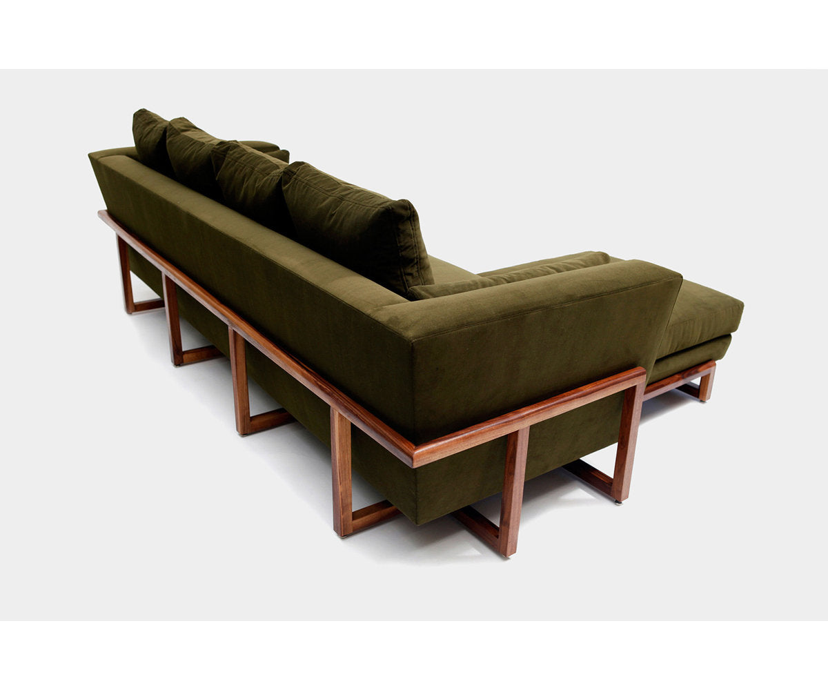 LRG Velvet Sofa