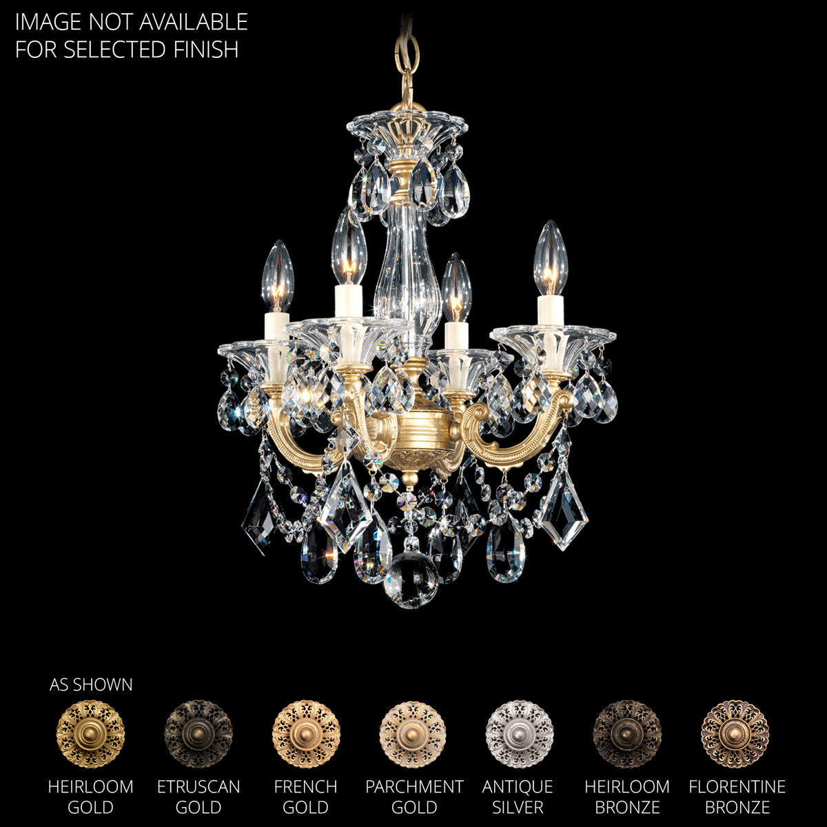 La Scala 4 - Light Glass Chandelier