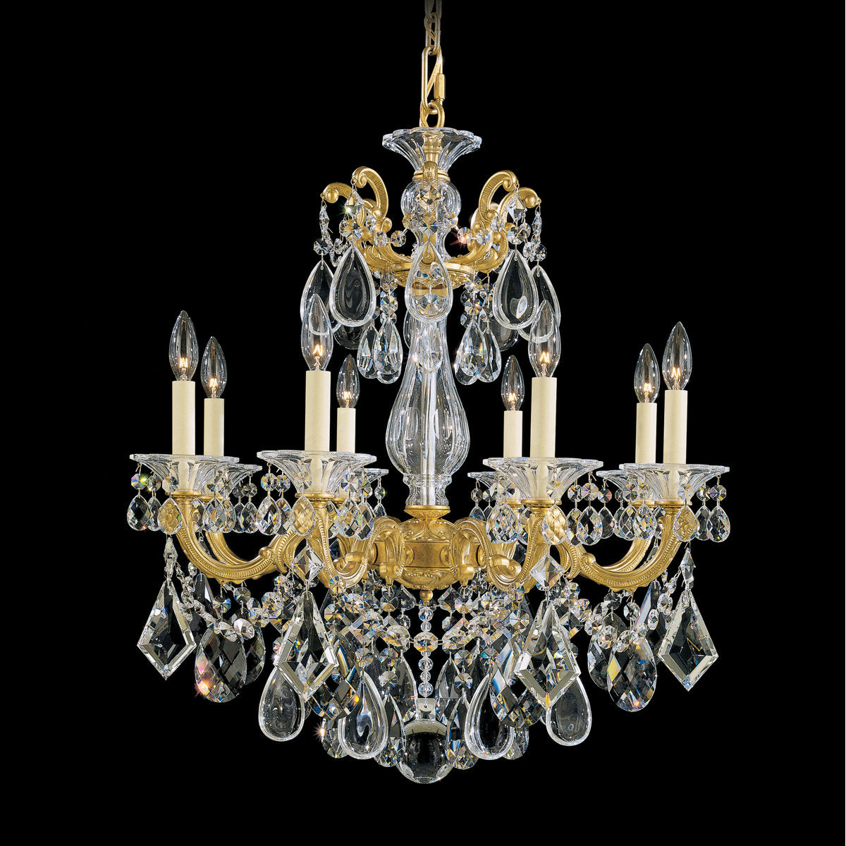 La Scala 8 - Light Glass Chandelier