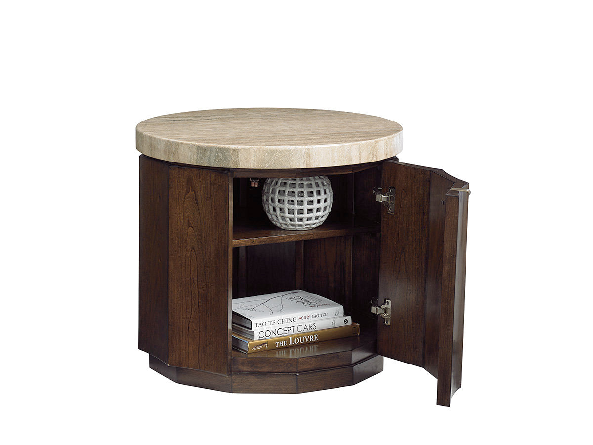 Laurel Canyon Glendora Drum Table