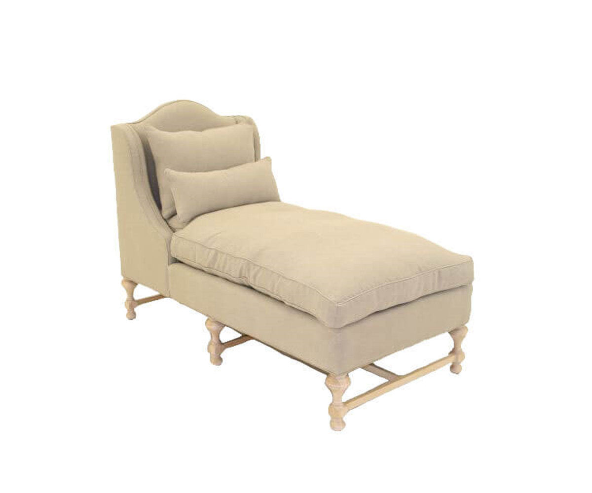 Leather Chaise Lounge