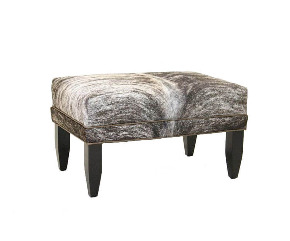 Leather Ottoman