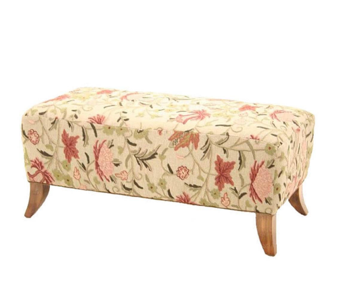 Leather Ottoman
