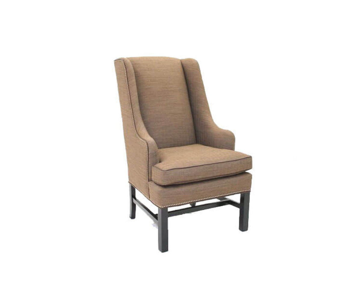 Leather Wingback Chair