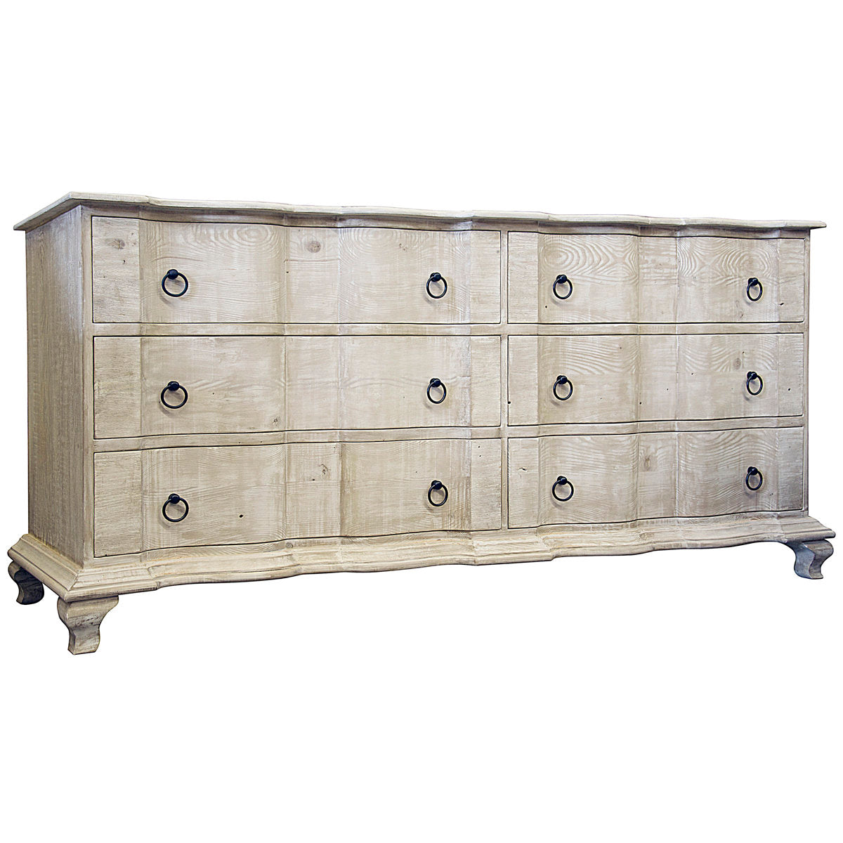 Lexington 6 - Drawer Solid Wood Dresser