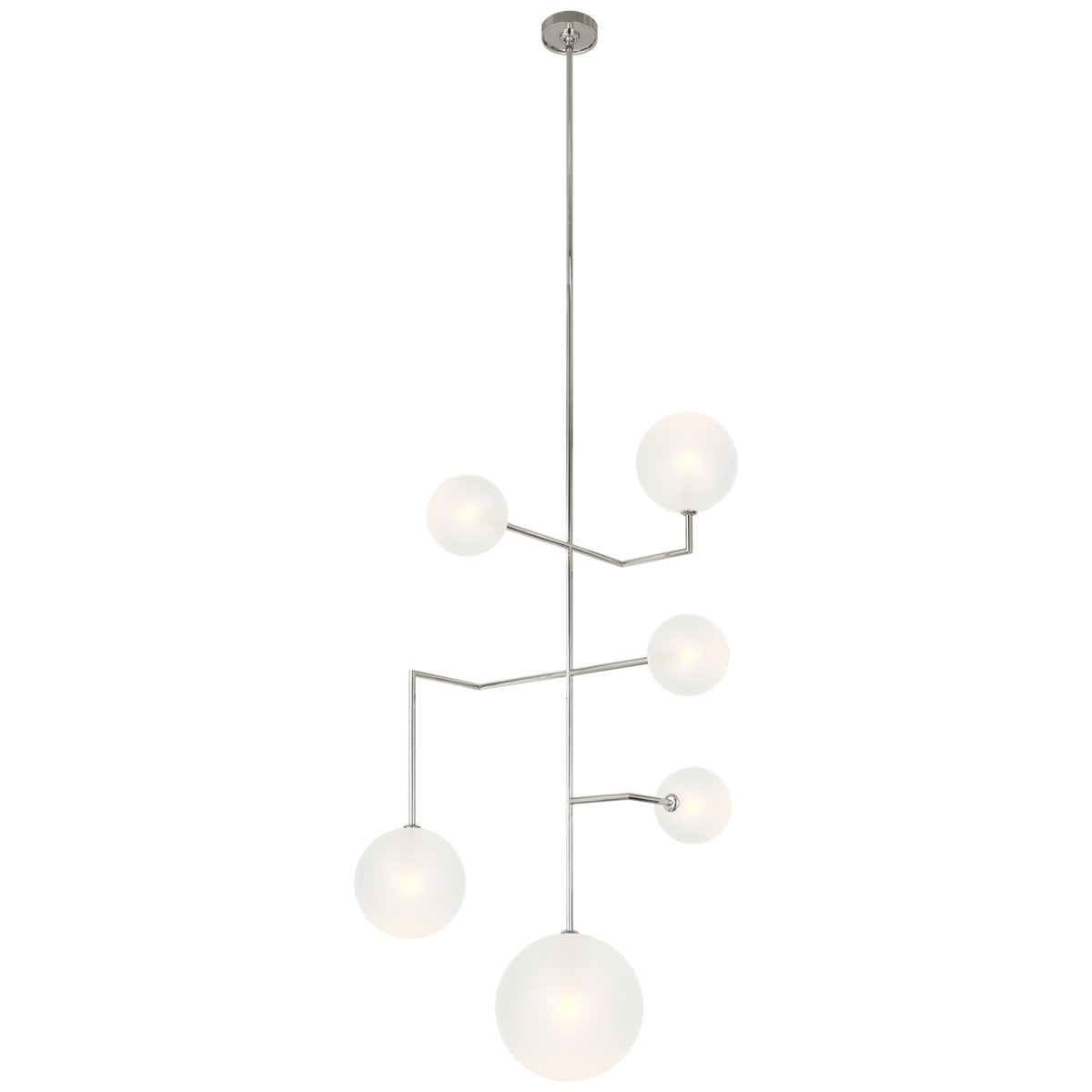 Linnea 6 - Light Metal LED Chandelier by AERIN