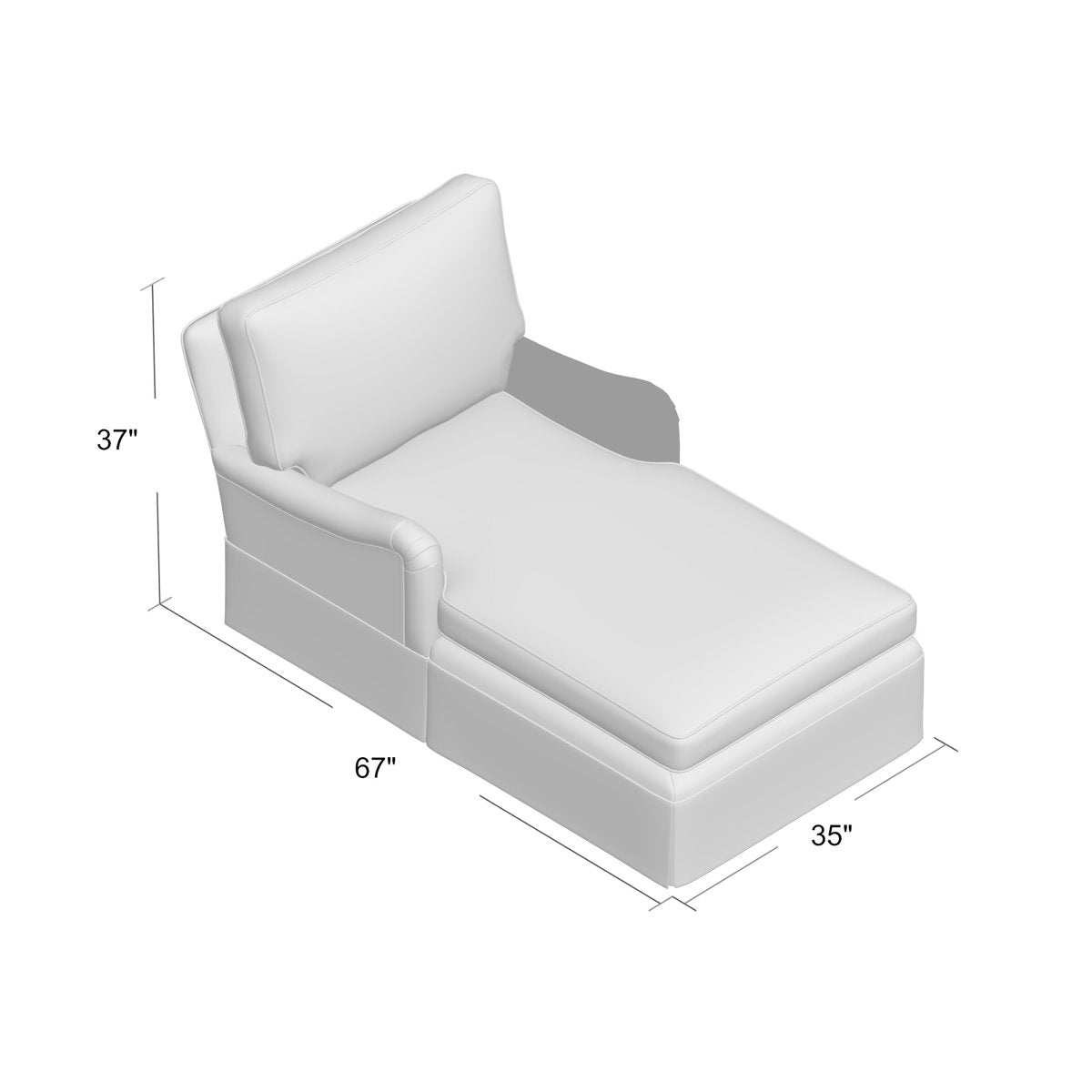 London Chaise Lounge