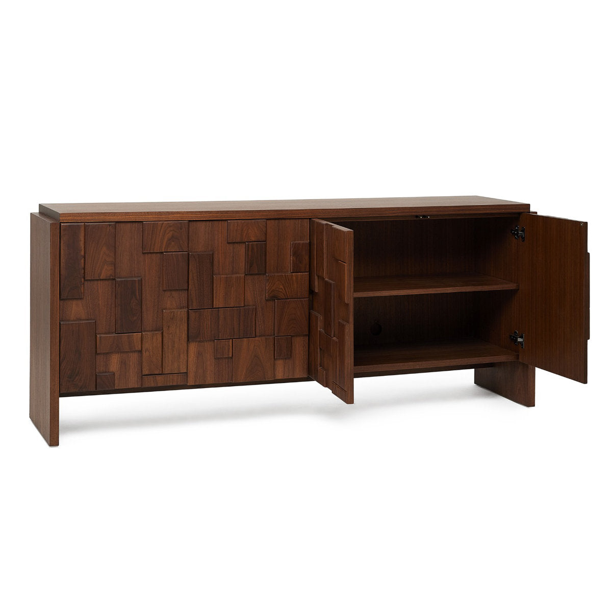 Louise 76'' W Solid Wood Sideboard