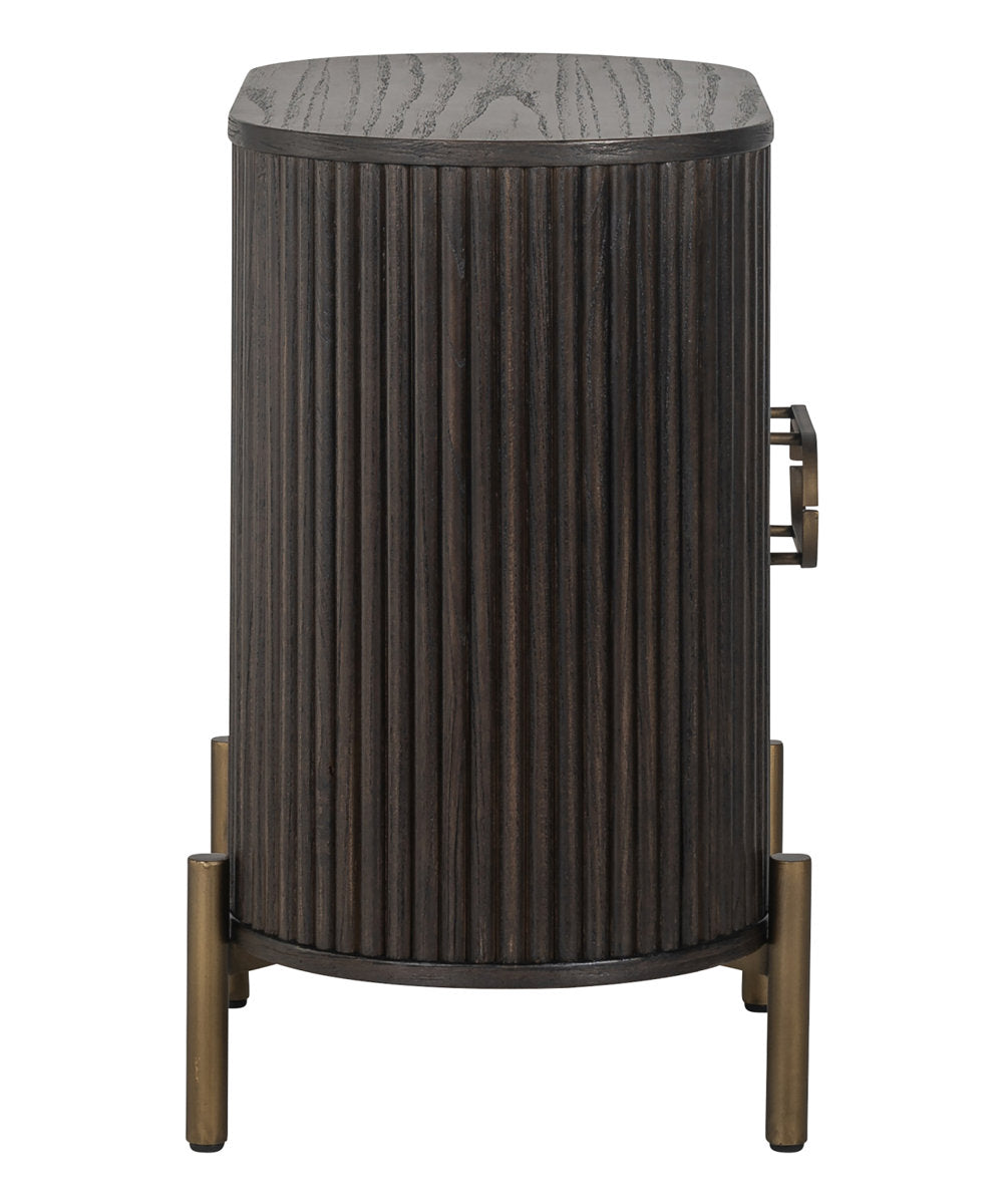 Luxor Solid Wood Accent Cabinet
