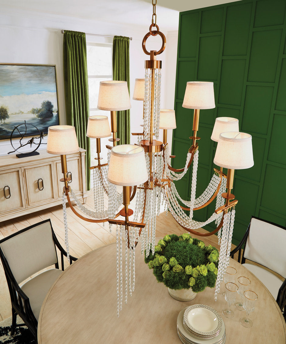 Mackie 9 - Light Statement Tiered Chandelier