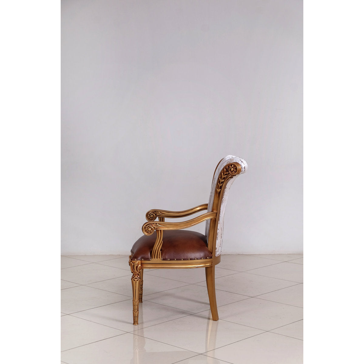 Maggiolini Upholstered Arm Chair (Set of 2)