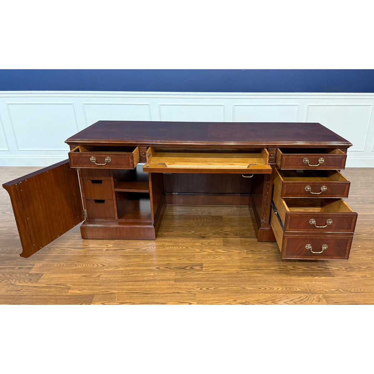 Mahogany Office Credenza